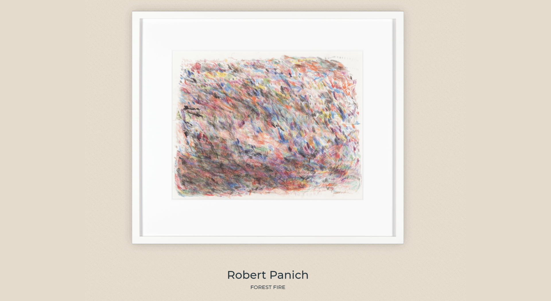 Robert Panich: Forest Fire